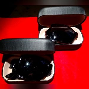 2 pair Lori Griener Fashion Folding Sunglasses with NEOX